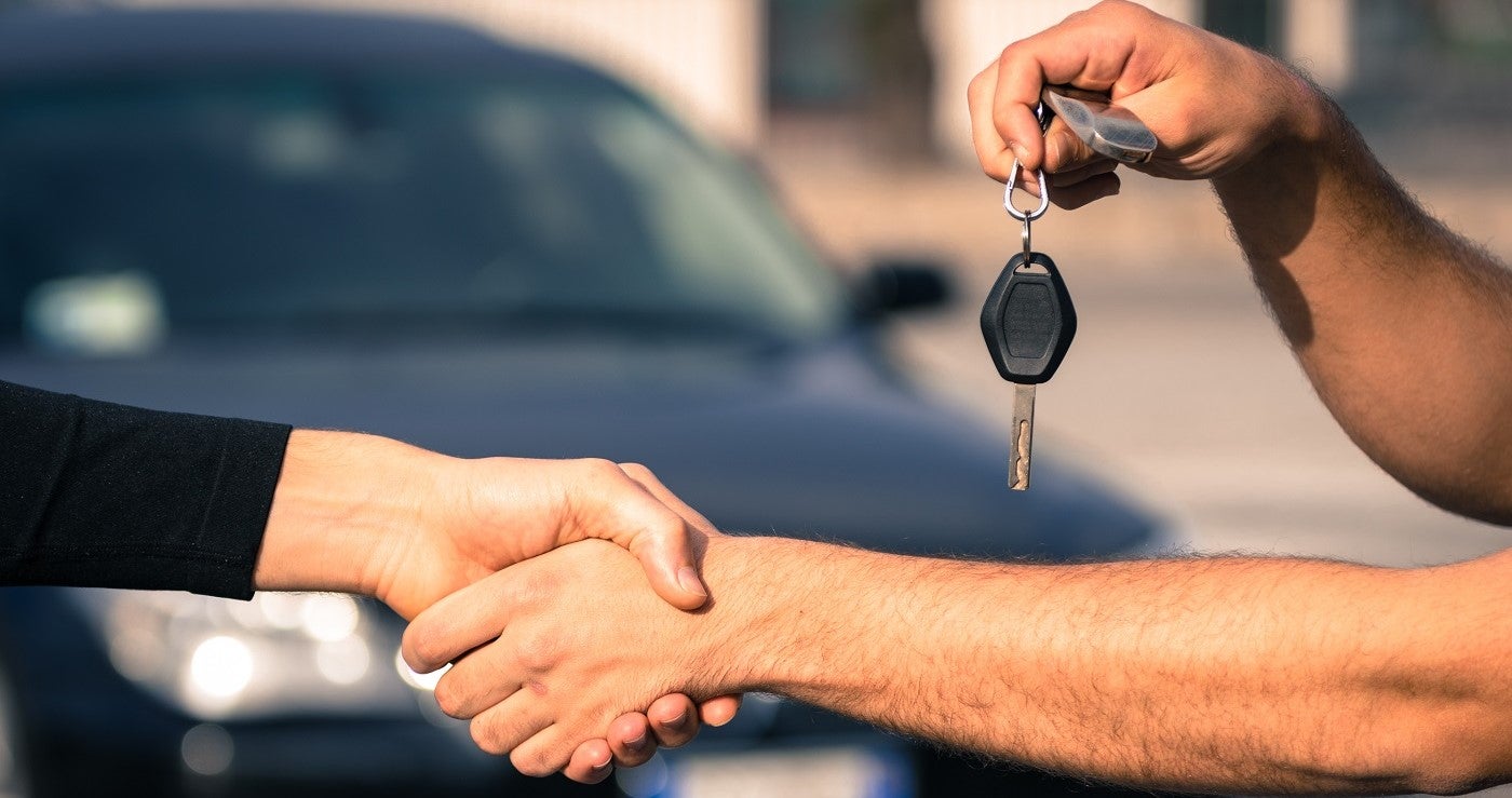Exchanging Car Keys